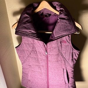 The North Face Women’s Quilted Puffer Vest Color Purple Size Medium